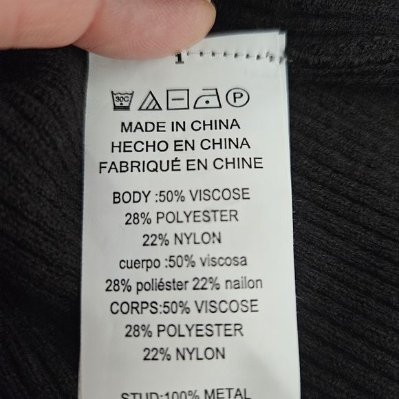 Michael Kors Women's Sweater Dress Sz Large Minimalist Quiet Luxury Neutral NWT - Picture 8 of 8